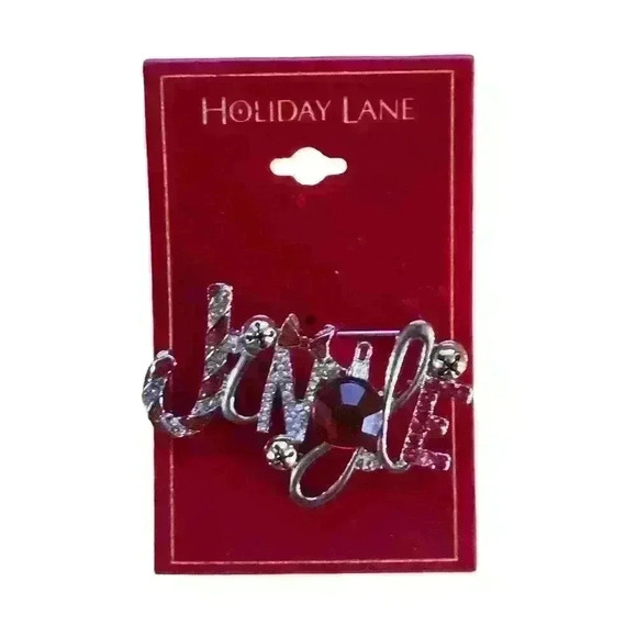 Holiday Lane Jewelry - Holiday Lane Jingle Pin NWT